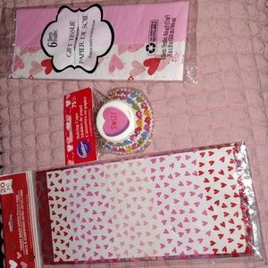 Valentine's day Cupcakes Kit Conversation Hearts  New